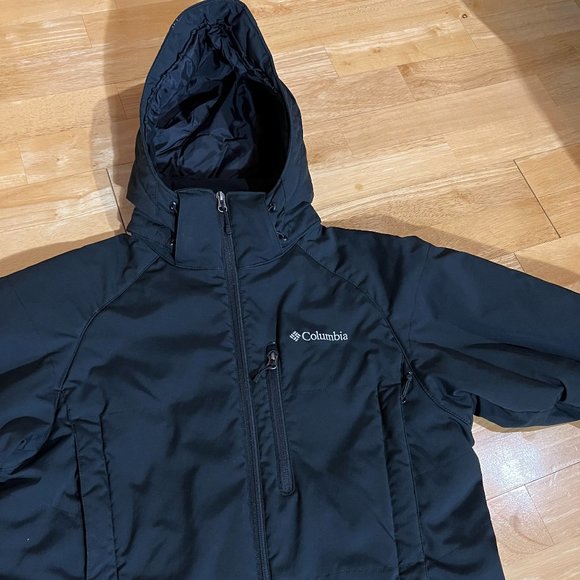 Men’s Columbia Insulated Softshell Jacket with Hood, Black, Size M - Picture 8 of 12